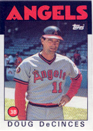 1986 Topps Baseball Cards      257     Doug DeCinces
